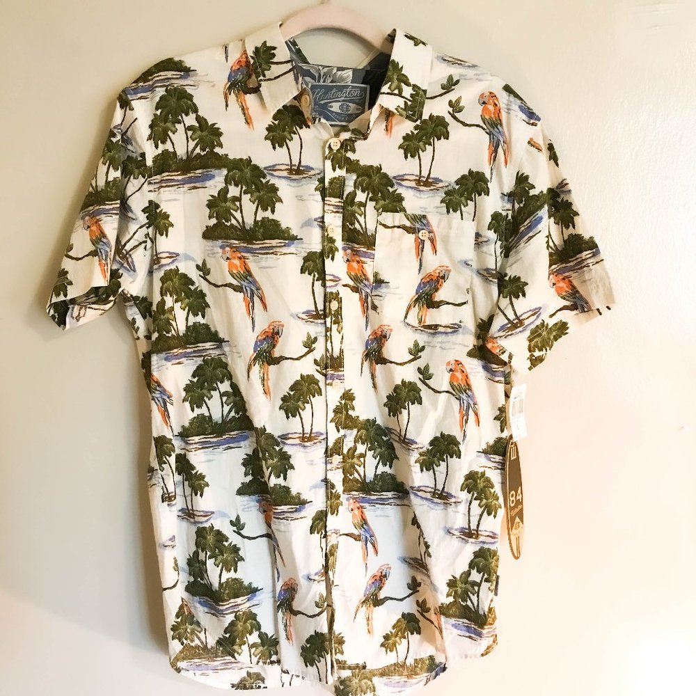 Huntington BC ButtonDown Shirt NWT